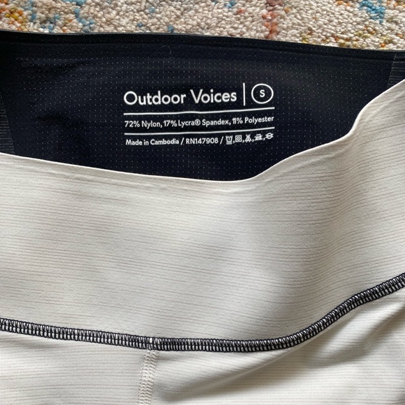 Outdoor Voices 7/8 TechSweat Leggings Sz Small - Picture 4 of 5